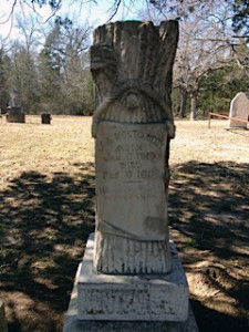 One form of tombstone from the fraternal organization Woodmen of the World. 