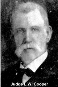 Judge Leroy Washington Cooper, whose support of the creation of Delta County was repaid by the naming of the county seat Cooper.