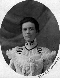Writing under the pen name of Pauline Periwinkle, Mrs. Callaway coaxed, cajoled, challenged, and urged women of North Texas to improve living conditions in cities and towns.  Her prodding brought many changes to the area.