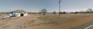 All that remains of the Tidwell community is the Tidwell Baptist Church and Cemetery. The dense thickets were cleared for cotton farming. Google Maps photo